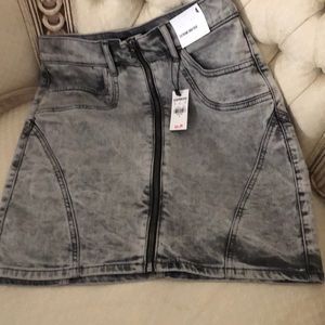 Denim washed jean  skirt. Never worn.